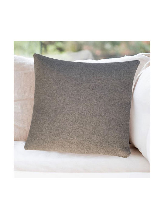 Vasilas Home Sofa-Kissen Grau - Braun 45x45cm