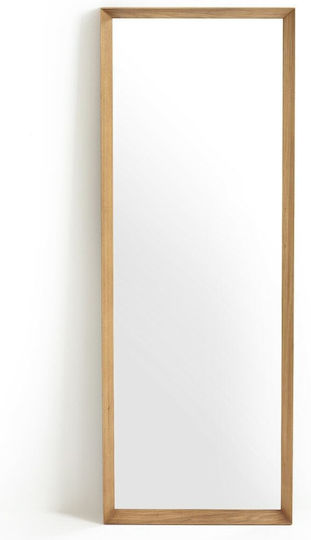 Am.Pm Rechteckiger Beiger Boden- oder Standspiegel 158x58cm