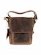 Leder Herren Schulter / Crossbody Braun Tasche