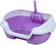 Pet Interest Cat Basin Purple L40 x W30 x H18cm