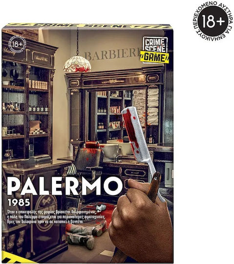 Επιτραπέζιο Παιχνίδι Crime Scene Palermo 1985 για 1+ Παίκτες 18+ Ετών AS