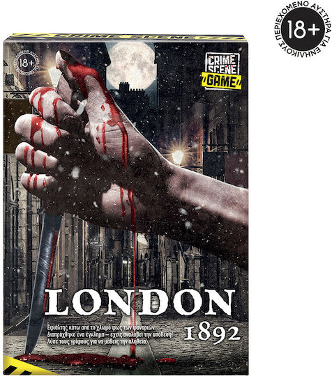 Επιτραπέζιο Παιχνίδι Crime Scene London 1892 για 1+ Παίκτες 18+ Ετών AS