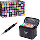 Drawing Markers Double Tip Set 60pcs