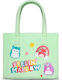 Difuzed Squishmallows Училищна Изотермична Чанта За Храна За Ръка Зелена 48x26x55см