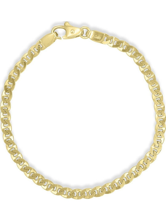 Fa Cad'oro Damen Armband Kette aus Gold 14K