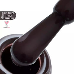 Alezori Halb-permanenter Nagellack Moka Espress...