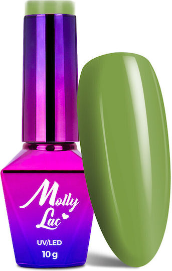 Molly Lac Ημιμόνιμο Βερνίκι Νυχιών Welcome to Ibiza Kiwi Crush 117 10gr
