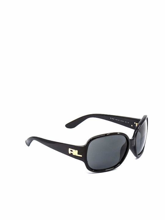 Ralph Lauren Sunglasses with Black Plastic Frame and Black Lens PH8032 500187