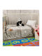 Whitegg Blanket Cot Velvet Gray 100x130cm