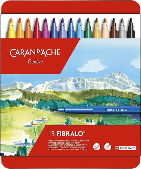 Caran D'ache Washable Drawing Markers Set 15pcs