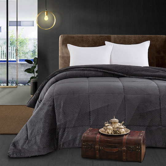 Beauty Home Duvet Cover Super King 220x240cm Charcoal 11561KBPMYD 300 GSM