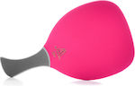 Morseto Gold Beach Racket Pink with Slanted Handle Gray