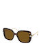 Swarovski Feminini Ochelari de soare cu Maro Tortoise Cadru și Maro Polarized Lentilă 100283