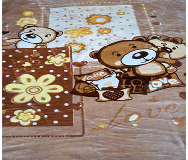 VS Home Blanket Nursery Swaddling Blankets Velvet Brown 100x110cm