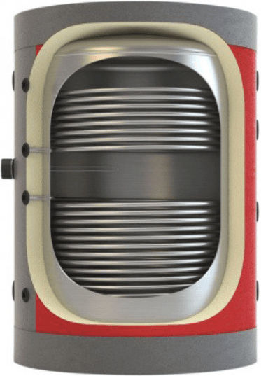 MasterSOL Buffer Rezervor De Inerție Inox 500lt Cu Două Schimbătoare