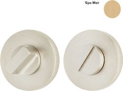 Zogometal Door Handle WC Gold