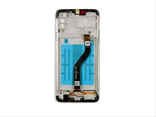 Samsung Οθόνη mit Touch-Mechanismus für Galaxy A20s (Schwarz)