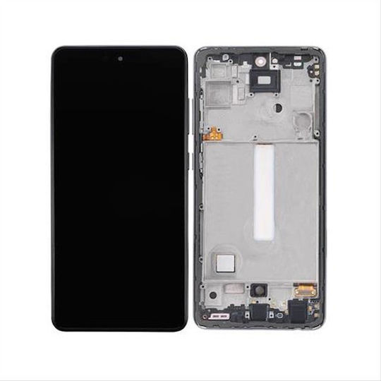 Samsung Οθόνη OLED με Μηχανισμό Αφής για Galaxy A52 (Μαύρο)