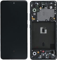 Samsung Οθόνη A516F mit Touchscreen für Galaxy A51 5G (Schwarz)