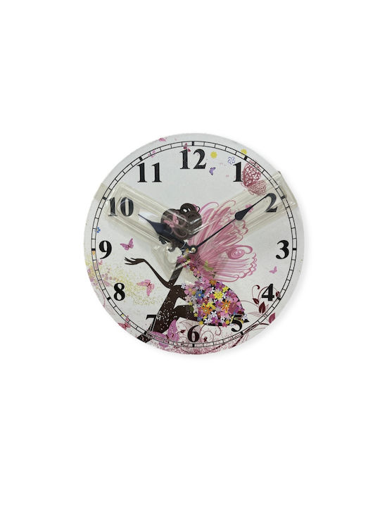 Angiolina Wall Clock Wooden