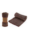 Koopman Koopman Decke Fleece Couch 125x150cm Braune