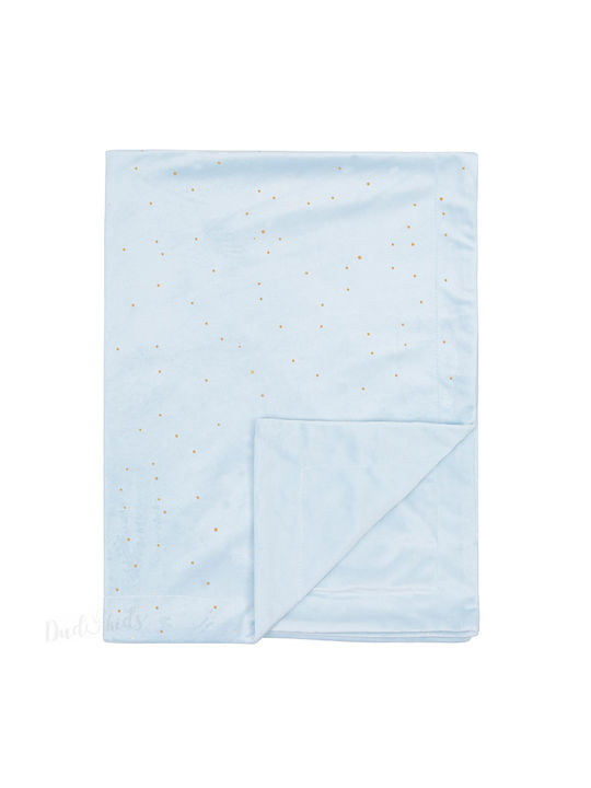 Kidscom Blanket Nursery Swaddling Blankets Light Blue Light blue 80x110cm