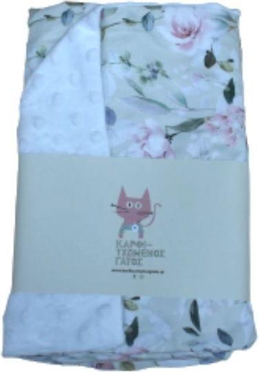 Karfitsomenos Gatos Baby Blanket Nursery Swaddling Blanket 75x110cm