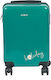 Jet Lag Cabin Travel Suitcase Green with 4 Wheels Height 51cm