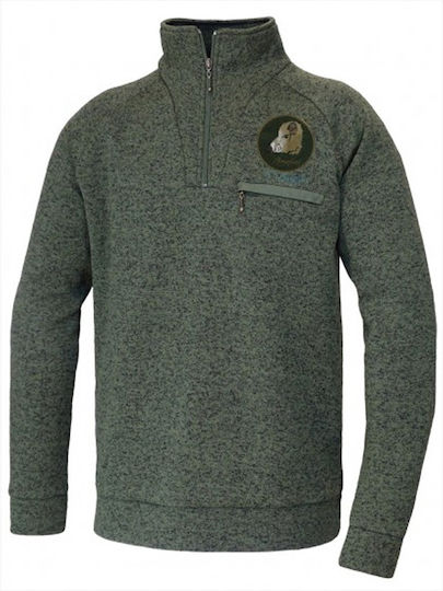Benisport Tricou Fleece în culoarea Kaki