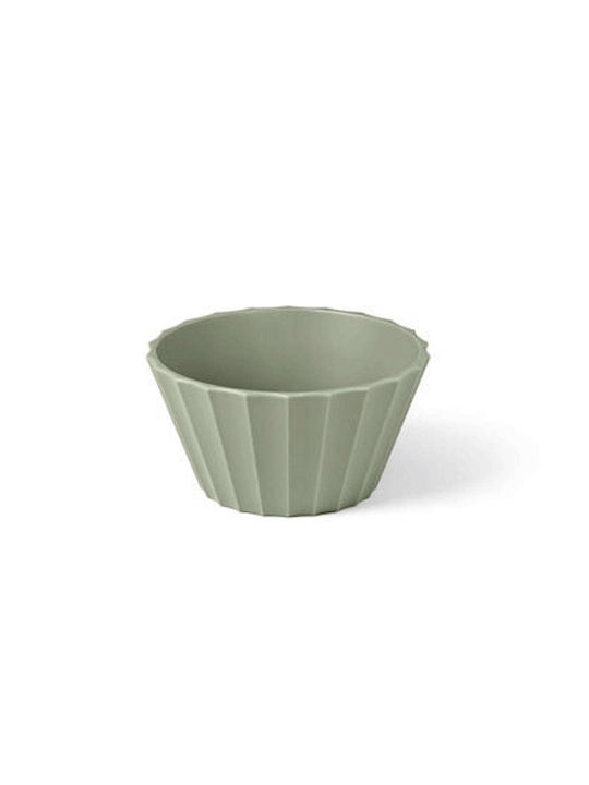 Blim+ Servierschüssel Rund Kunststoff Grün mit Durchmesser 11cm