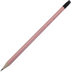 Faber Pencil Soft with Eraser Pink