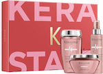 Kerastase Chroma Absolu - Limited Edition Σετ Περιποίησης για Βαμμένα Μαλλιά με Σαμπουάν, Μάσκα και Θερμοπροστασία 3τμχ