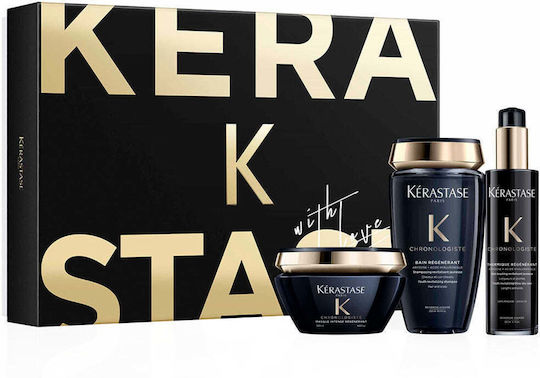 Kérastase Chronologiste マスク＆シャンプー 6個セット 楽天市場】シャンプー・マスク・ヘアオイルセット バン クロノ