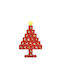 Next Christmas Hanging Tree Wooden With Gold Dust With Beads