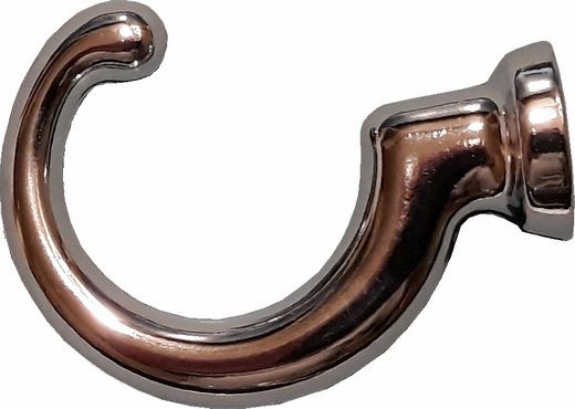 Holdback Haken Silber 1Stück