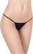 FMS Γυναικείο Sexy String Μπλε