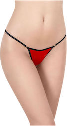 FMS Γυναικείο Sexy String Κόκκινο