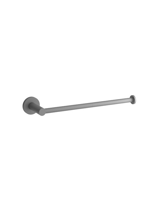 Pam & Co Single Wall-Mounted Bathroom Hook Gray