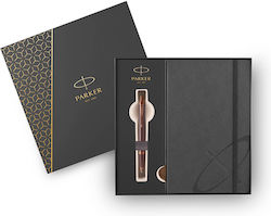 Parker IM Monochrome Σετ Γραφείου με Σημειωματάριο και Στυλό 2τμχ