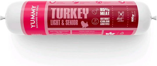 Nature's Food Yummy Salami Dog Diet with Turkey 400gr
