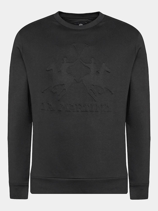 La Martina Men's Sweatshirt Black