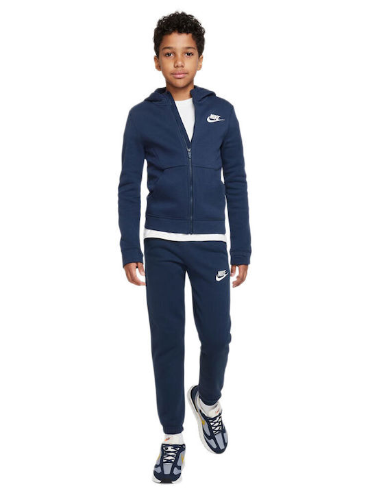 Nike Παιδικό Παντελόνι Φόρμας Navy Μπλε Sportswear