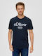 Red Label T-Shirt Blau