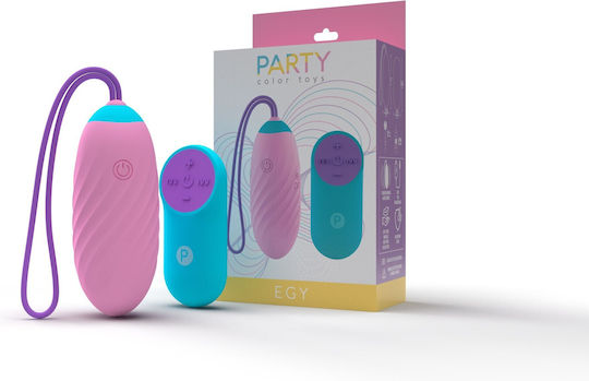 Party Color Toys Δονητής Egg Ροζ