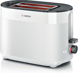 Bosch MyMoment Toaster 2 Schlitze 950W Weiß