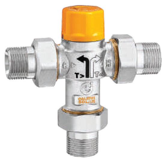 Caleffi Three-way Aluminum Diversion Valve ¾" for boiler