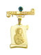 Kinder Sicherheitsnadel aus Gold 9K