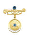 Kinder Sicherheitsnadel aus Gold 9K