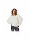 Esqualo Women's Long Sleeve Sweater White