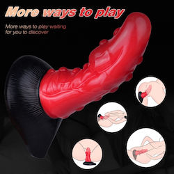 Passion Labs Magic Beast Dildo Κόκκινο